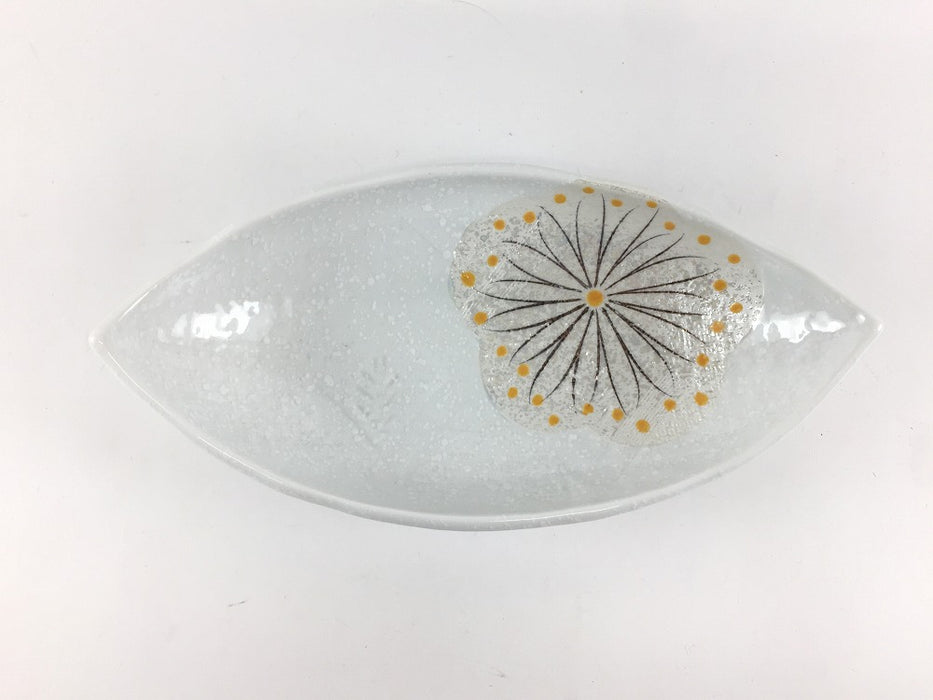 【SALE】花木の葉鉢　21cm　有田焼【訳あり】
