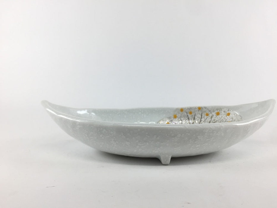 【SALE】花木の葉鉢　21cm　有田焼【訳あり】