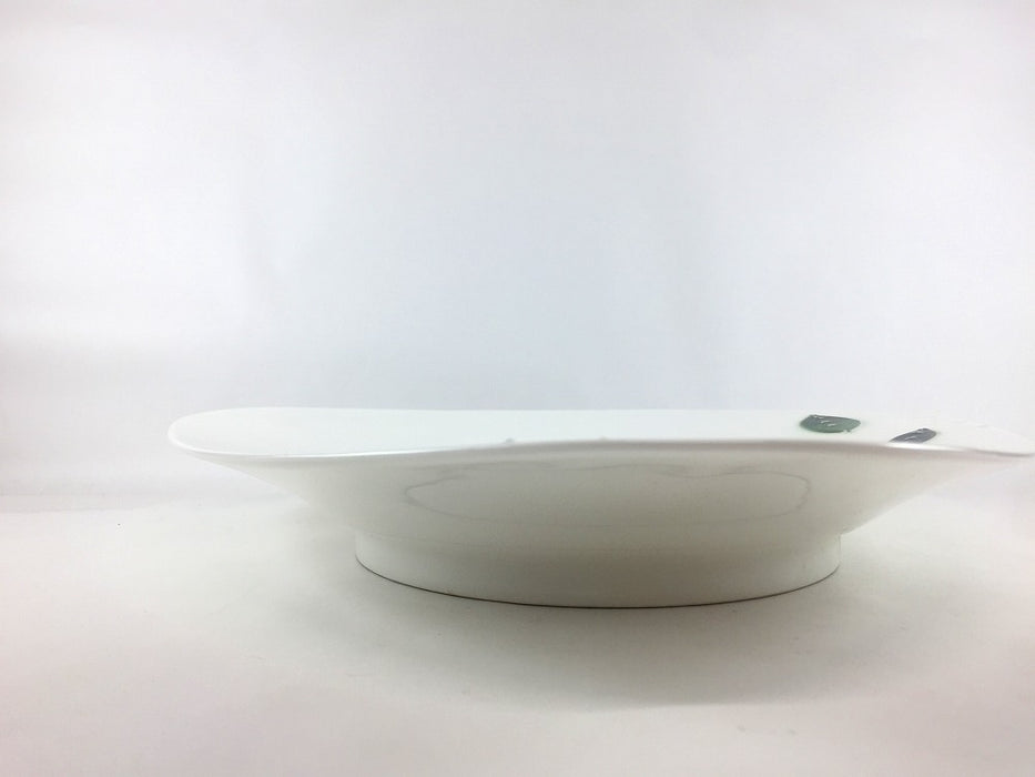 【SALE】三角大皿T木の葉　31.5cm　有田焼【訳あり】