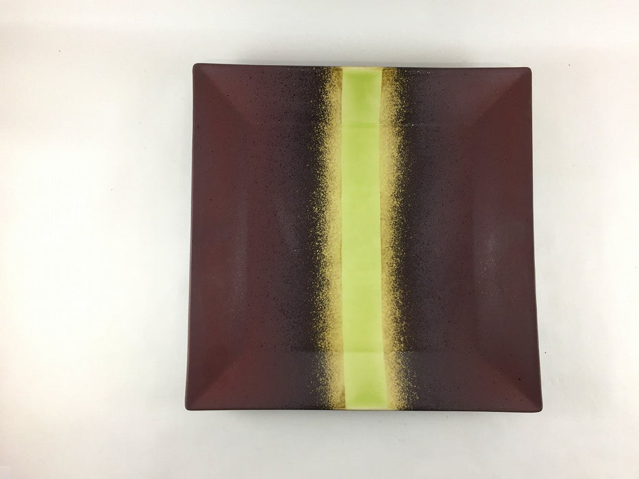 【SALE】焼〆額渕8寸皿　22cm　有田焼【訳あり】