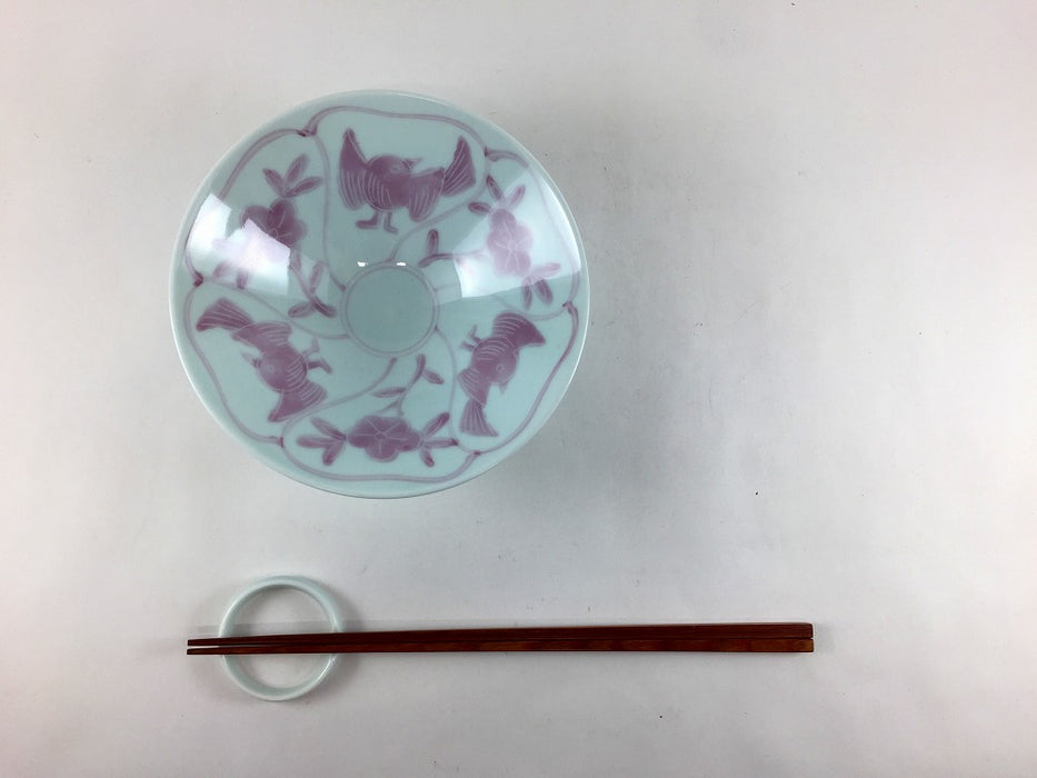 【SALE】錦マロンナズナ反小鉢　14cm　有田焼【訳あり】