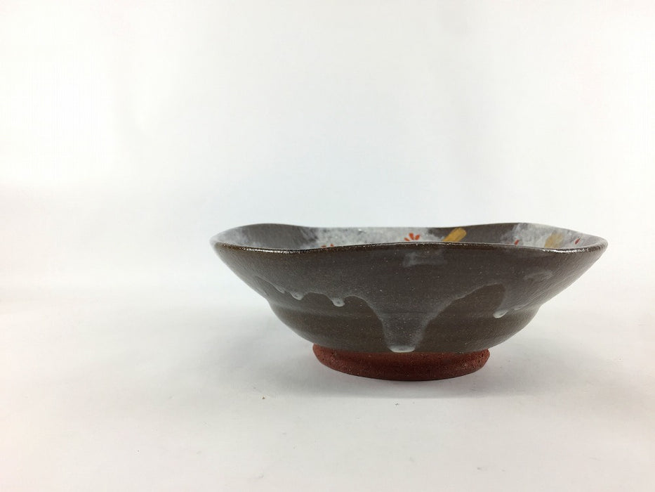 【SALE】金彩桜木図5寸三角鉢　15cm　有田焼【訳あり】