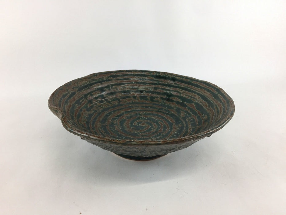 【SALE】織部一方押し鉢　16cm　有田焼【訳あり】