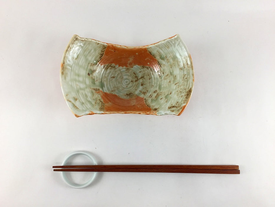 【SALE】錆灰釉両片小丼　13cm　有田焼【訳あり】