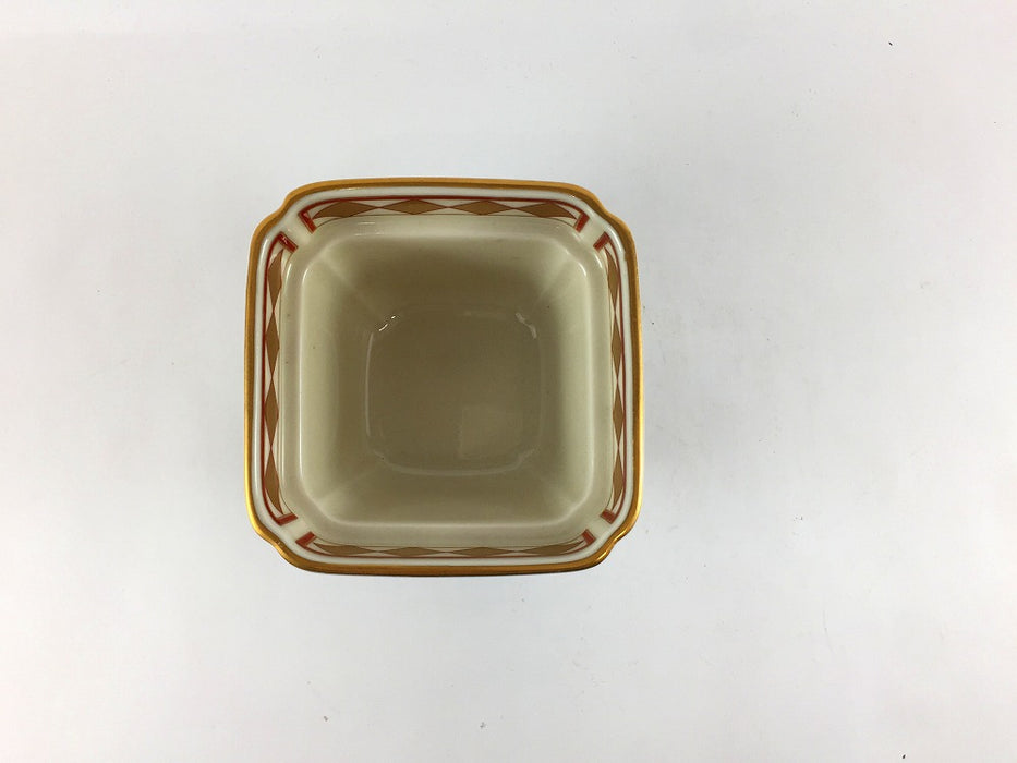 【SALE】錦HK仁清写し甲型中付　9cm　有田焼【訳あり】