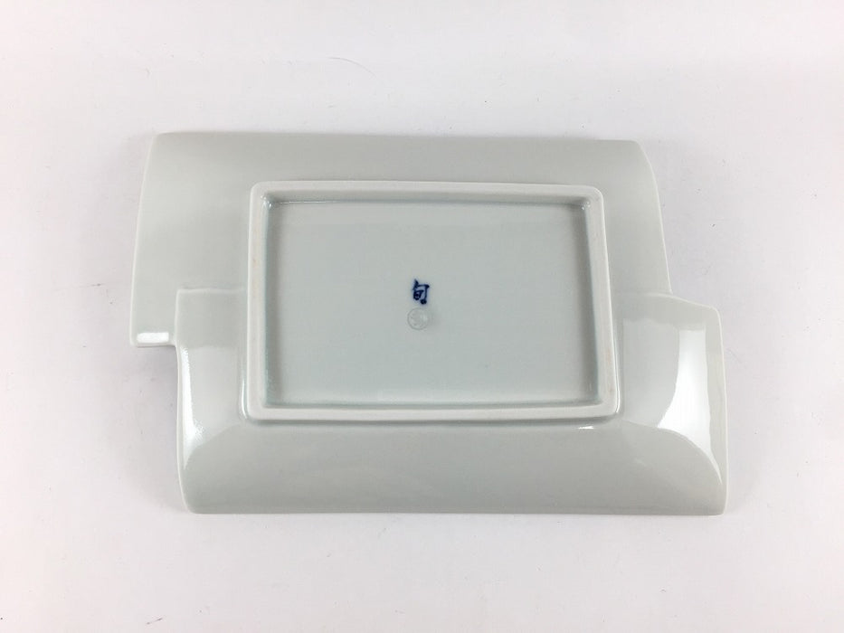 【SALE】タコ唐草地紋合せ皿　20cm　有田焼【訳あり】