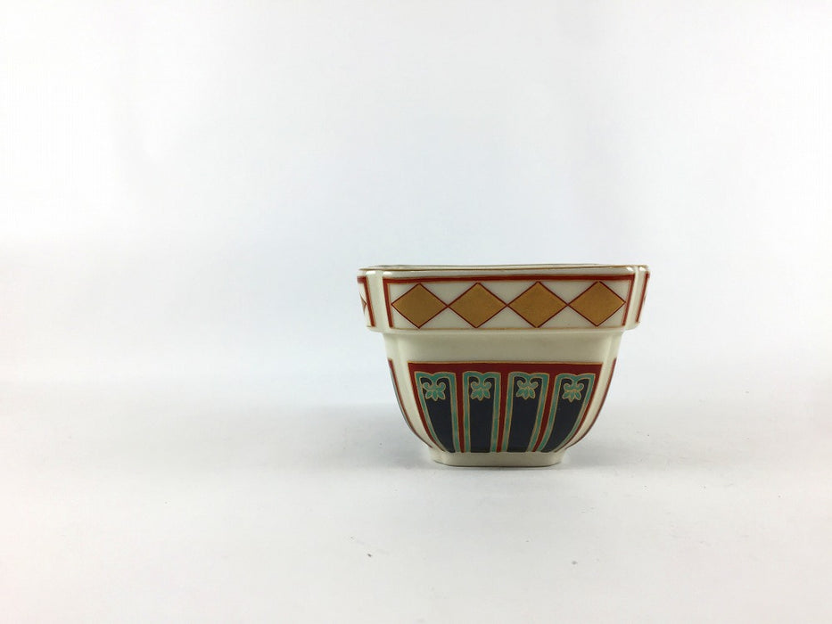 【SALE】錦HK仁清写し甲型中付　9cm　有田焼【訳あり】