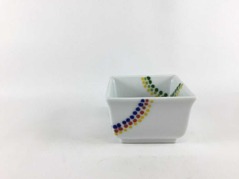 【SALE】角小鉢.花火　7cm　波佐見焼(j.R)【訳あり】