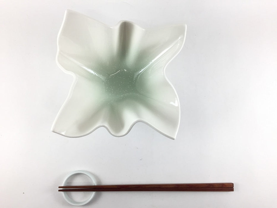 【SALE】緑吹紙小鉢　14cm　有田焼【訳あり】