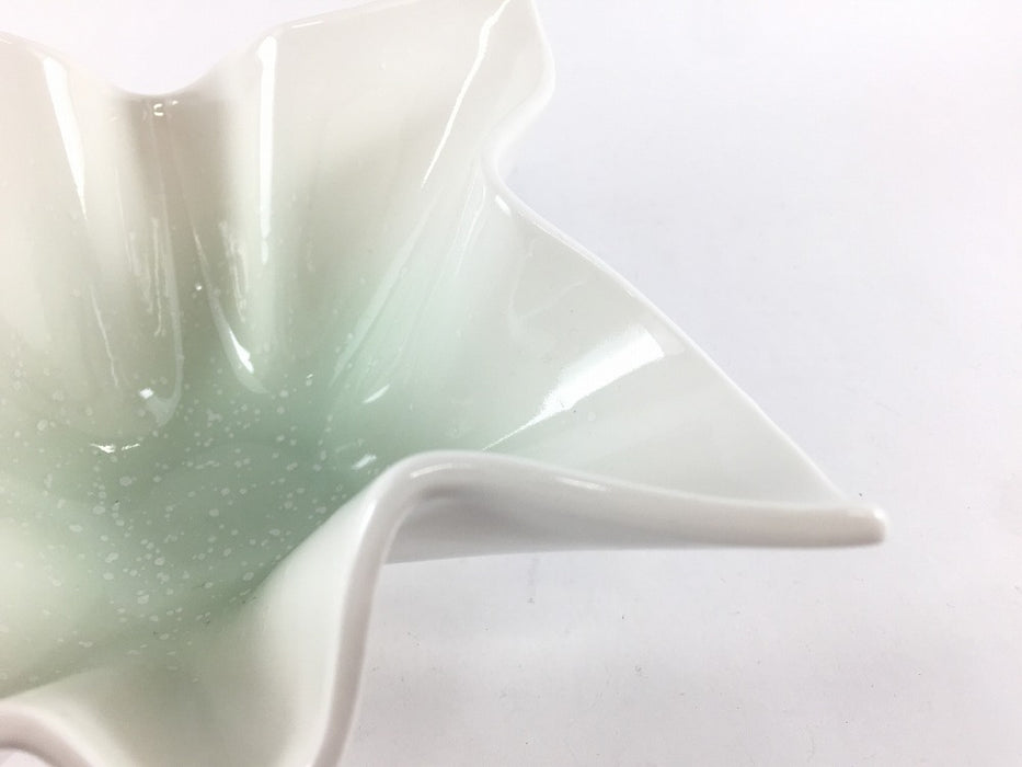 【SALE】緑吹紙小鉢　14cm　有田焼【訳あり】