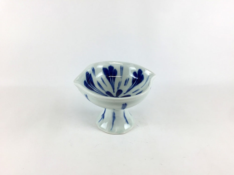 【SALE】しぼり釉木立両翼高台小付　10.5cm　有田焼【訳あり】