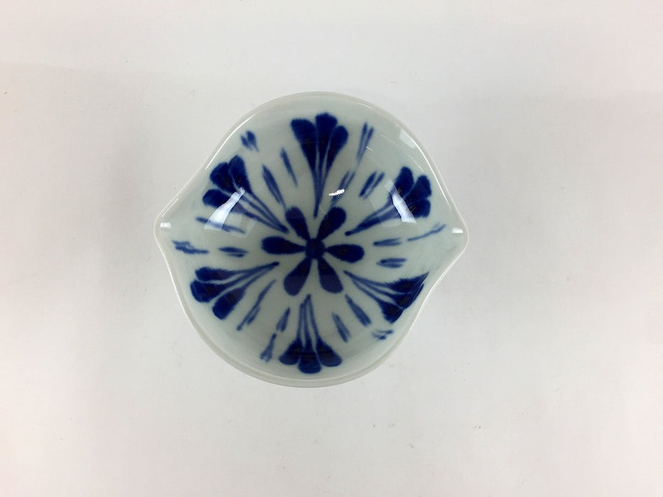 【SALE】しぼり釉木立両翼高台小付　10.5cm　有田焼【訳あり】