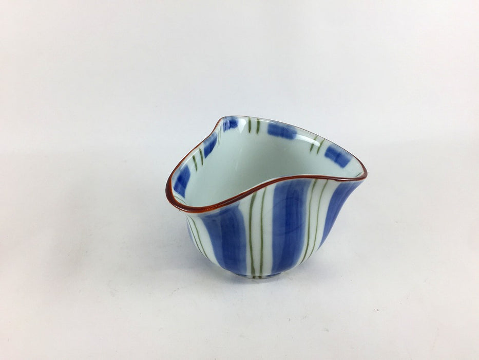 【SALE】変形小鉢(青麦手)　10.5cm　有田焼【訳あり】