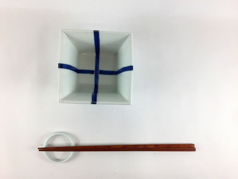 【SALE】十文字新角型小鉢(中)　9.5cm　有田焼【訳あり】