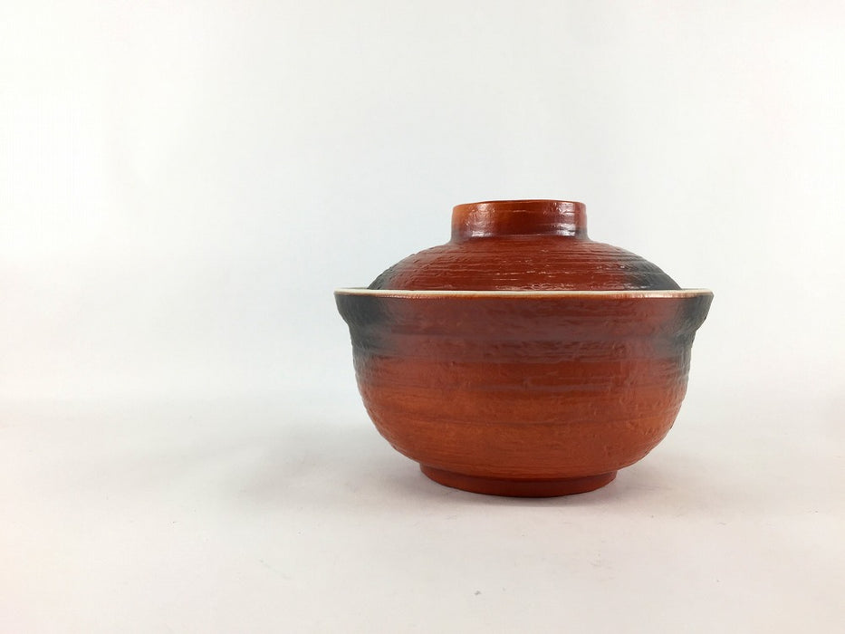 【SALE】黒茶蓋物　12cm　有田焼【訳あり】