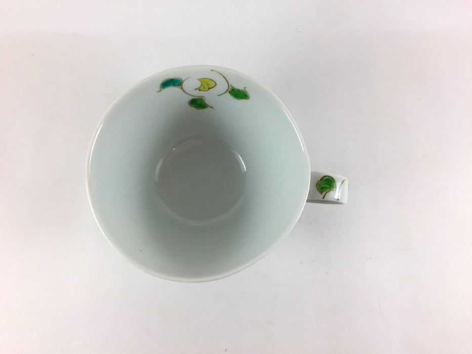 【SALE】色絵唐草手付スープカップ　11cm　有田焼【訳あり】