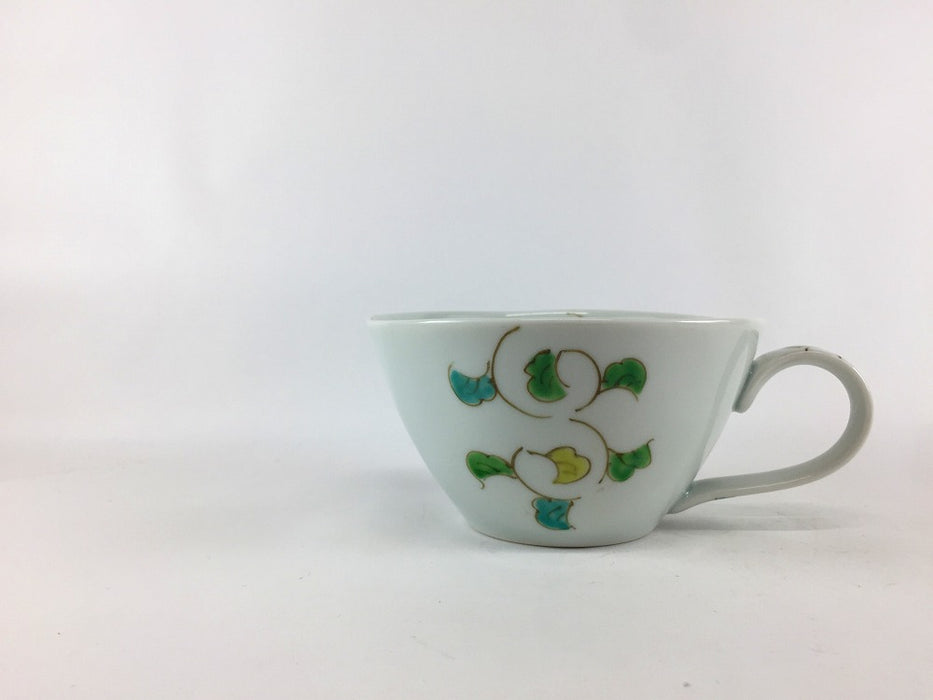 【SALE】色絵唐草手付スープカップ　11cm　有田焼【訳あり】