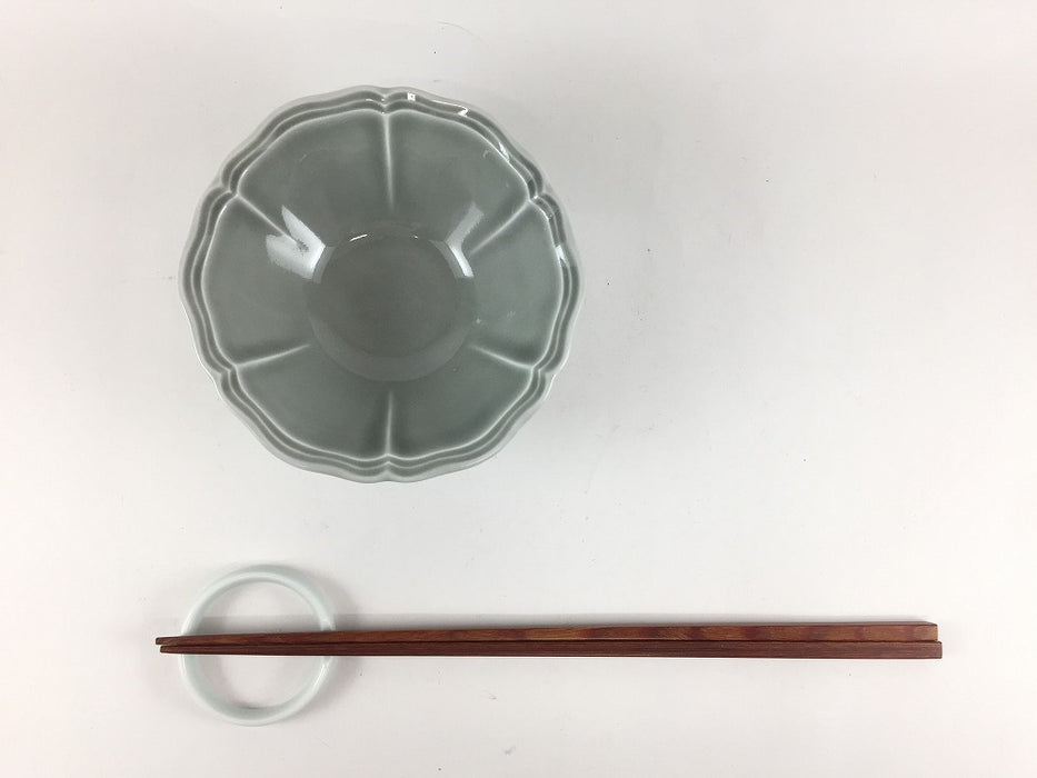 【SALE】ombre de fleu　ボウルSS　ロイヤルグレー　11cm　波佐見焼 【訳あり】