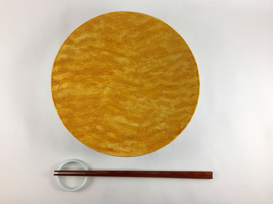 【SALE】220ゼブラ平鉢　泡金彩　22cm　有田焼【訳あり】