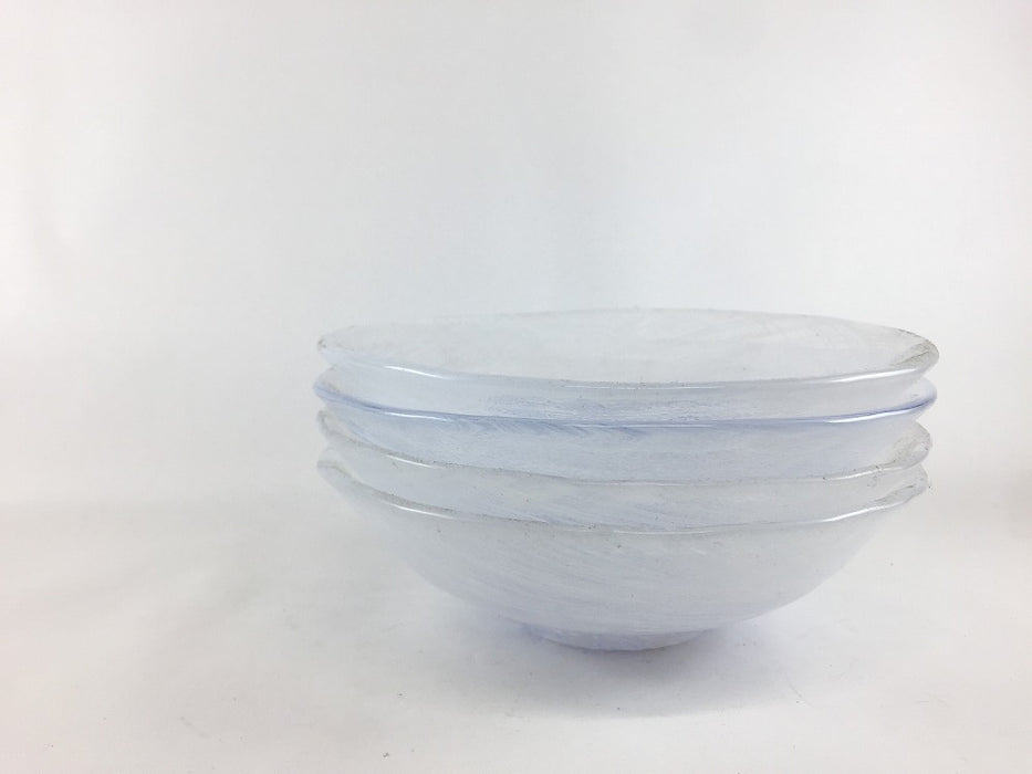 【SALE】流水17cm反鉢 　硝子(j.R)【訳あり】