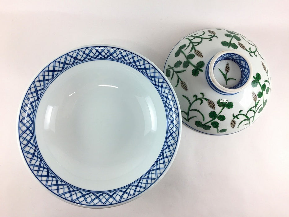 【SALE】麦絵6.5寸骨むし　20cm　有田焼【訳あり】