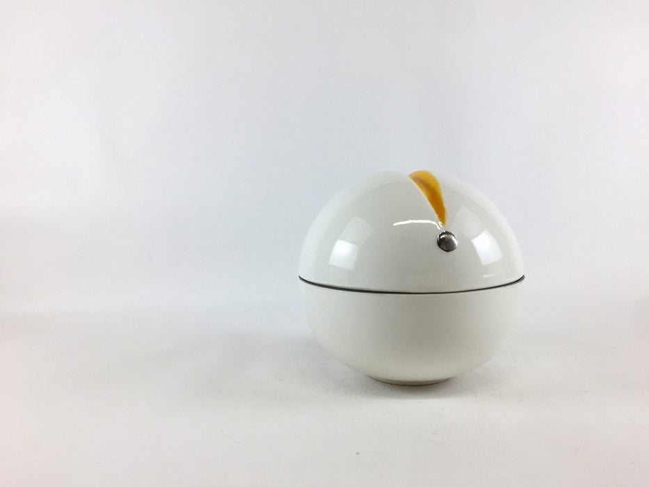 【SALE】球蓋物(黄)　10cm　有田焼【訳あり】