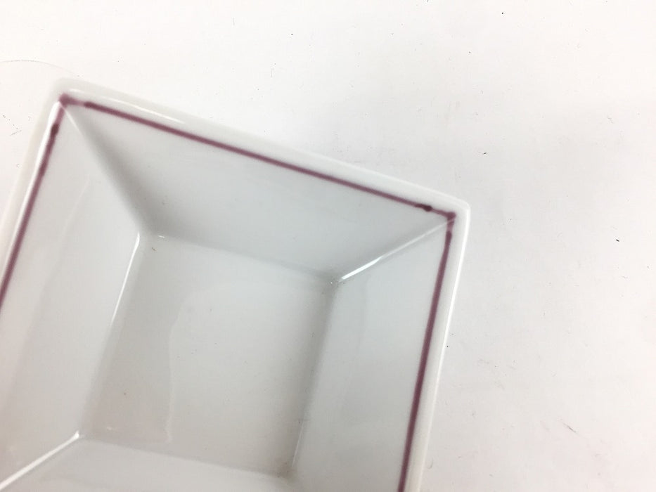 【SALE】角千代口(小)　Rライン　7.5cm　有田焼【訳あり】