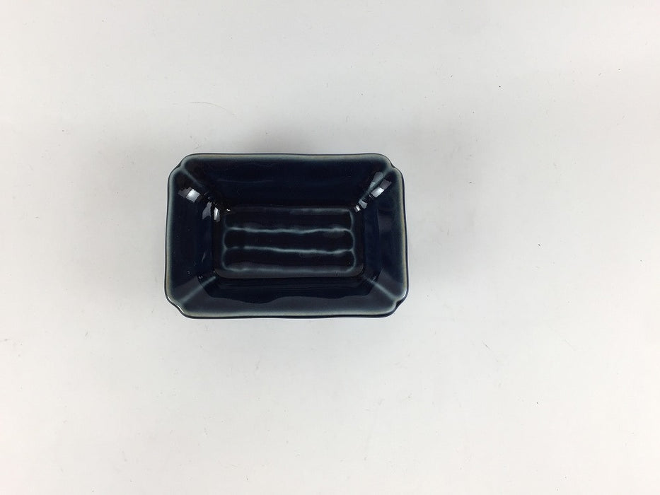 【SALE】木甲チョコ　(紺)　9cm　有田焼【訳あり】