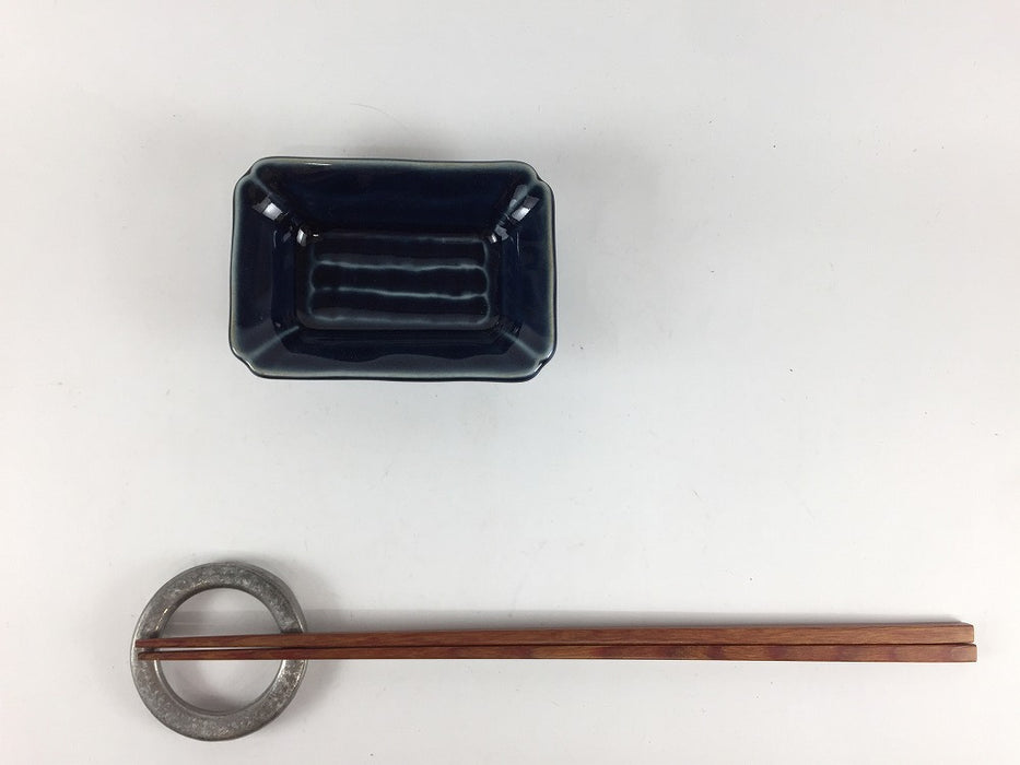 【SALE】木甲チョコ　(紺)　9cm　有田焼【訳あり】