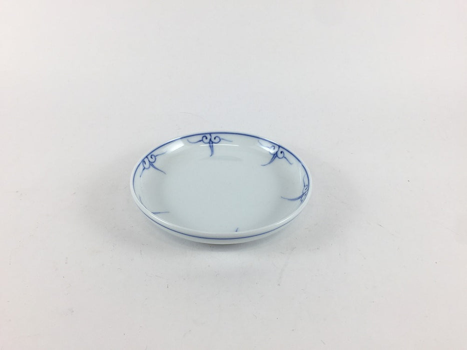 【SALE】90渕立小皿　青瓔珞　9cm　波佐見焼【訳あり】