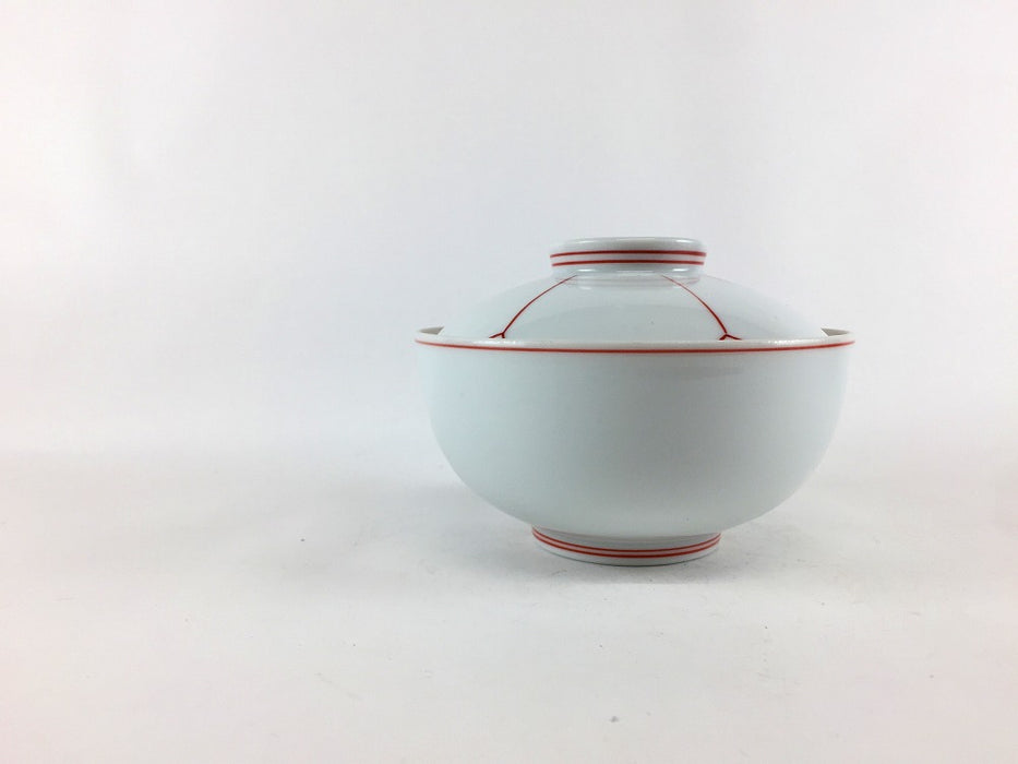 【SALE】旬/花紋110蓋物　11cm　波佐見焼【訳あり】