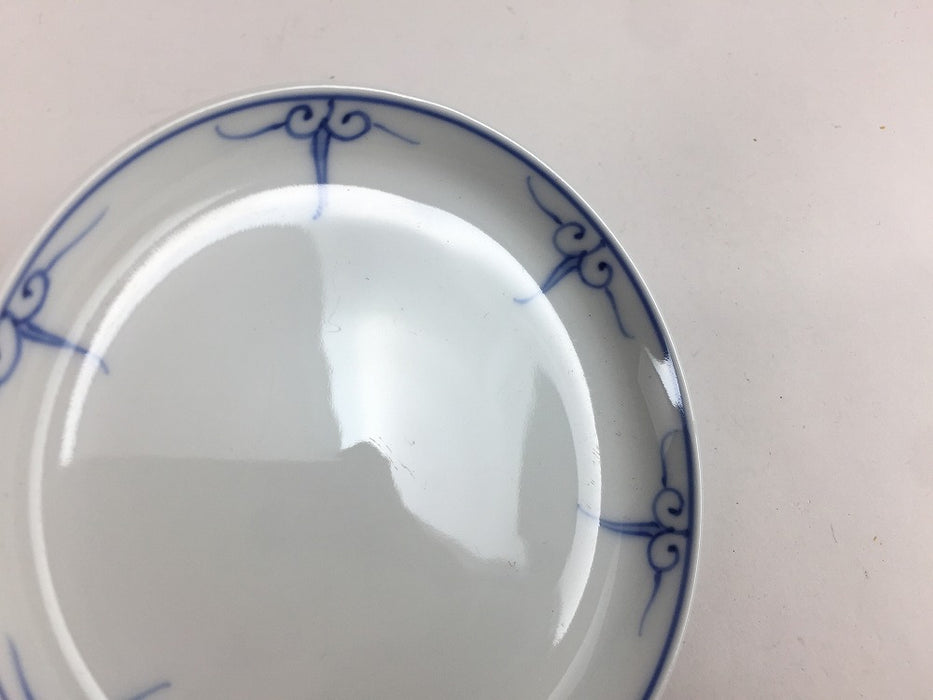 【SALE】90渕立小皿　青瓔珞　9cm　波佐見焼【訳あり】