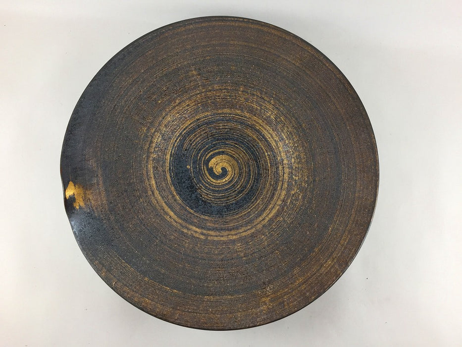 【SALE】金カスリ一押26cm平皿　26cm　有田焼【訳あり】