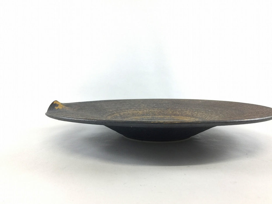 【SALE】金カスリ一押26cm平皿　26cm　有田焼【訳あり】
