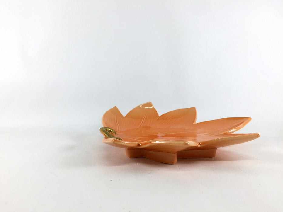 【SALE】オレンジ紅葉皿　19cm　有田焼【訳あり】