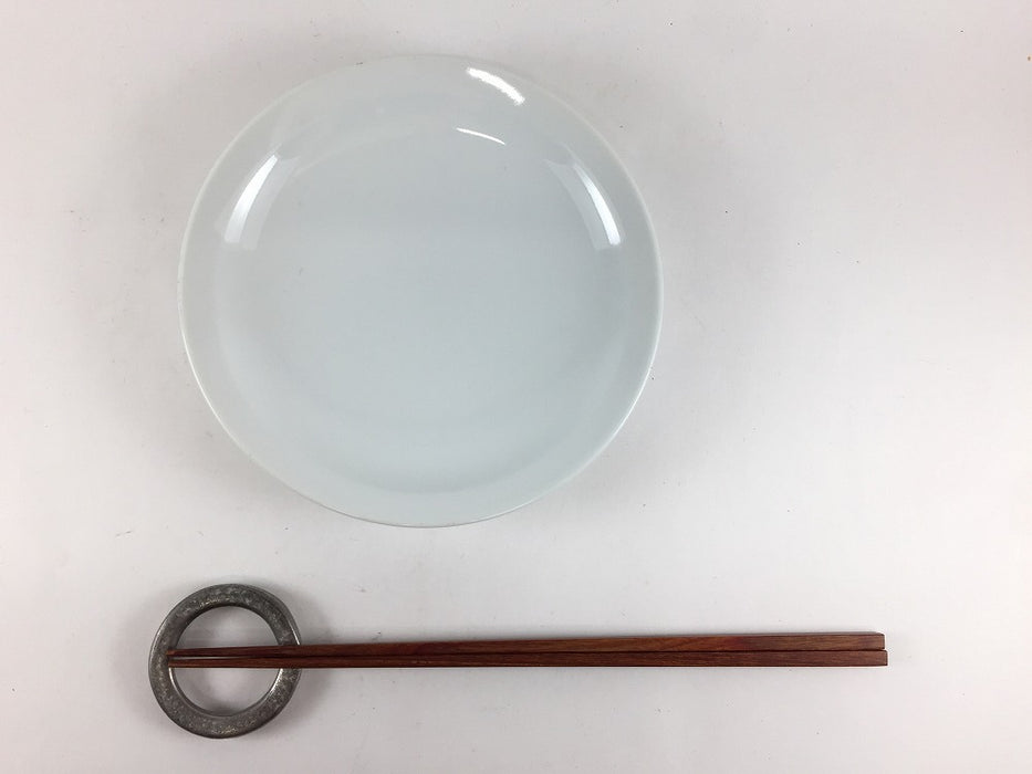 【SALE】白磁リム5寸皿　15.5cm　波佐見焼【訳あり】