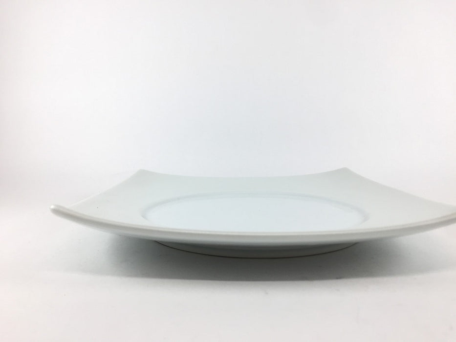 【SALE】渕雲母彩角丸8寸皿　22cm　有田焼【訳あり】