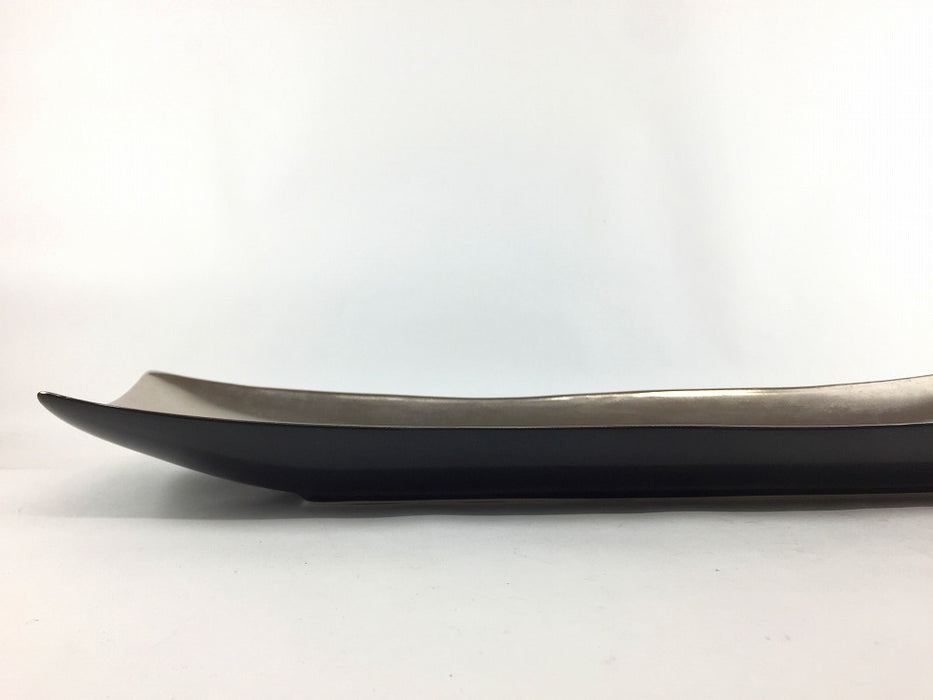 【SALE】37cm反長皿　黒内本銀　37cm　有田焼【訳あり】