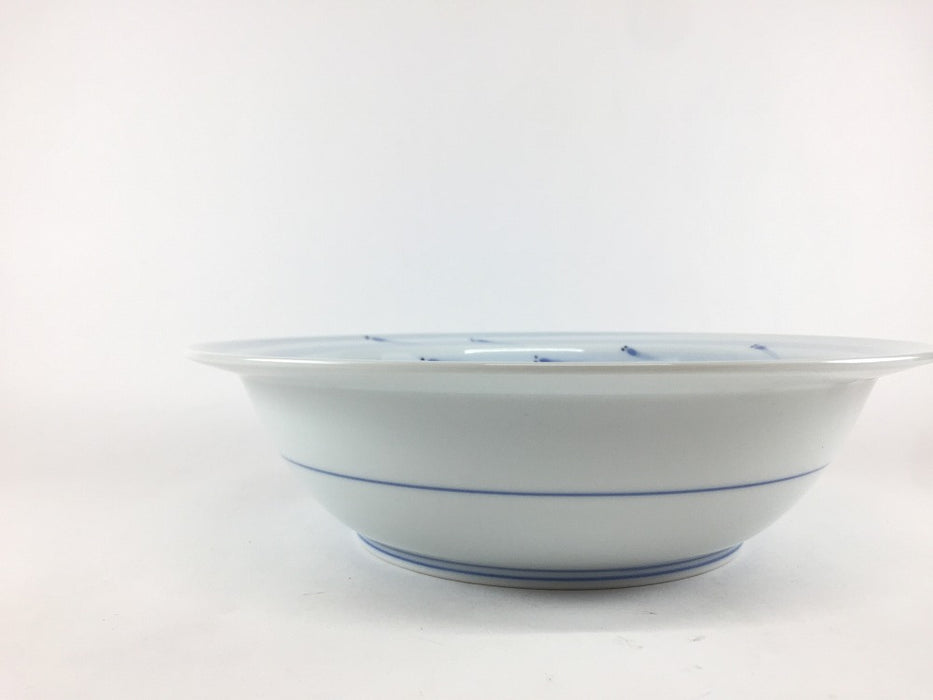 【SALE】渦めだか　リム鉢　21.5cm　波佐見焼 【訳あり】