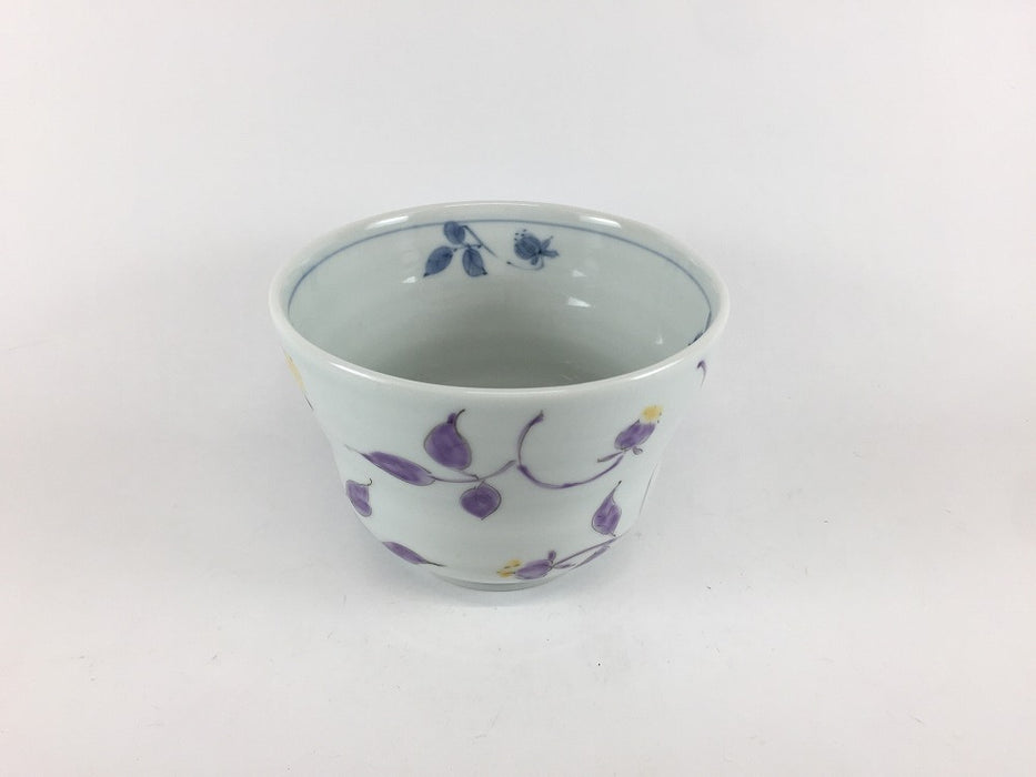 【SALE】つる葉　一服碗　10.5cm　有田焼【訳あり】