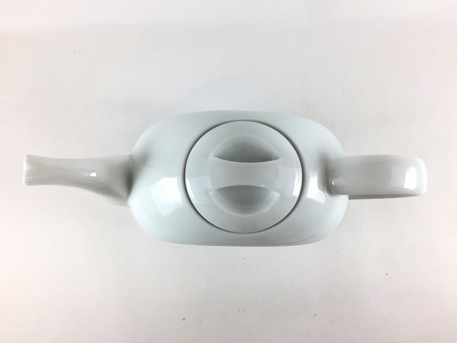 【SALE】730ccリングハートポット(白)　21.5cm　波佐見焼【訳あり】