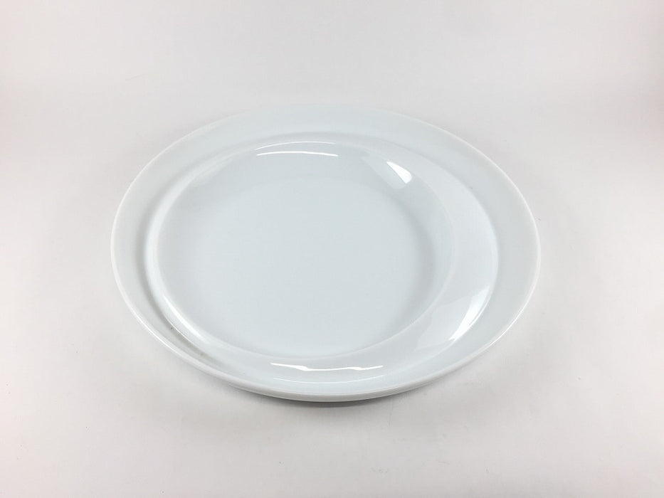 【SALE】ブルーム白磁25cmCプレート　美濃焼【訳あり】