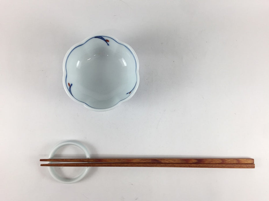 【SALE】蘭絵チョク　7.5cm　有田焼【訳あり】
