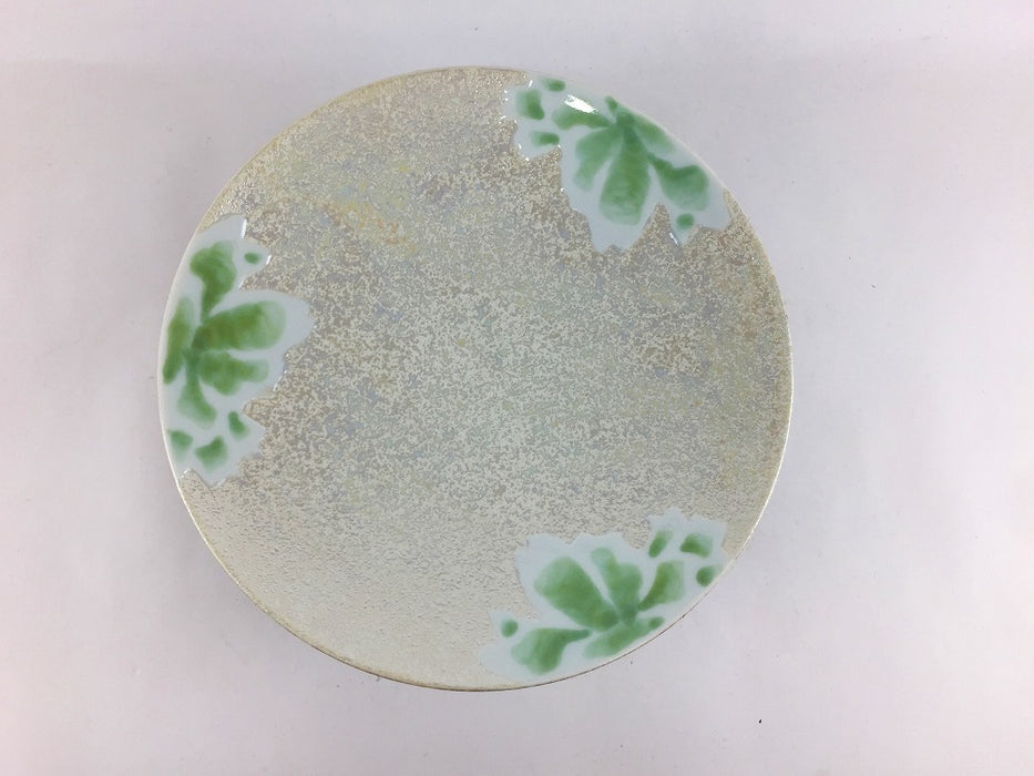 【SALE】高皿(南蛮若草)　16.5cm　有田焼【訳あり】