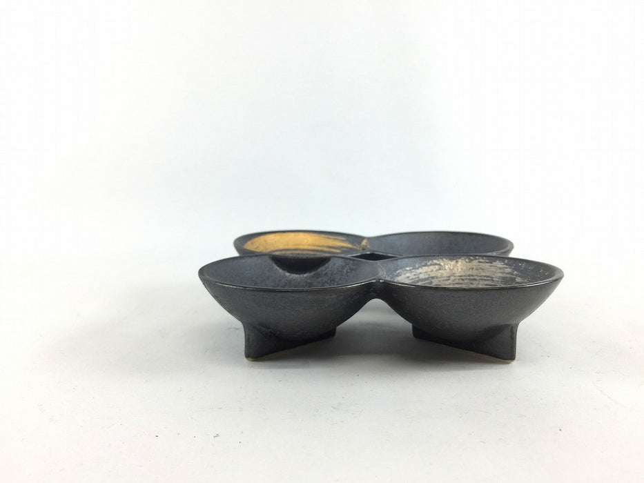 【SALE】四品珍味(金銀カスリ)　11cm　有田焼【訳あり】