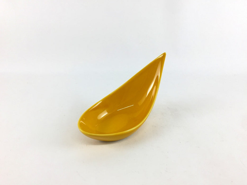 【SALE】花弁小付　黄　5cm　有田焼【訳あり】