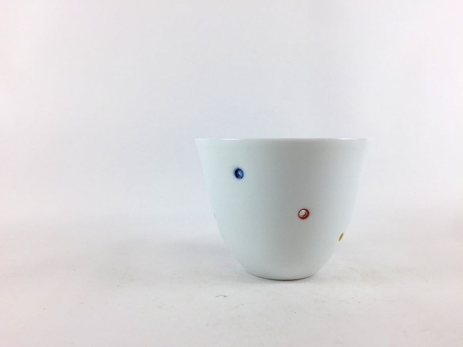 【SALE】Uカップ180cc　色玉　8cm　波佐見焼【訳あり】