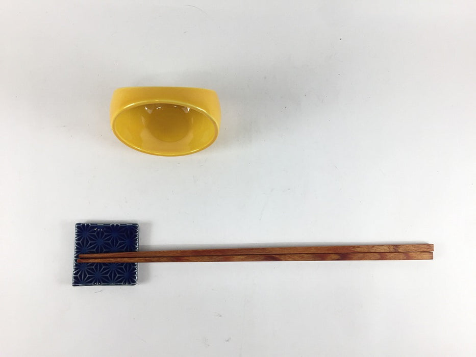 【SALE】月の輪小付　黄　6.5cm　有田焼【訳あり】