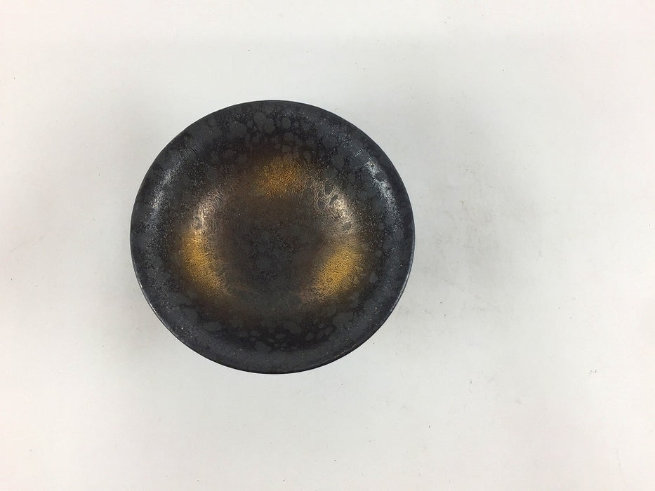 【SALE】晶金吹　深豆皿　8.5cm　有田焼【訳あり】