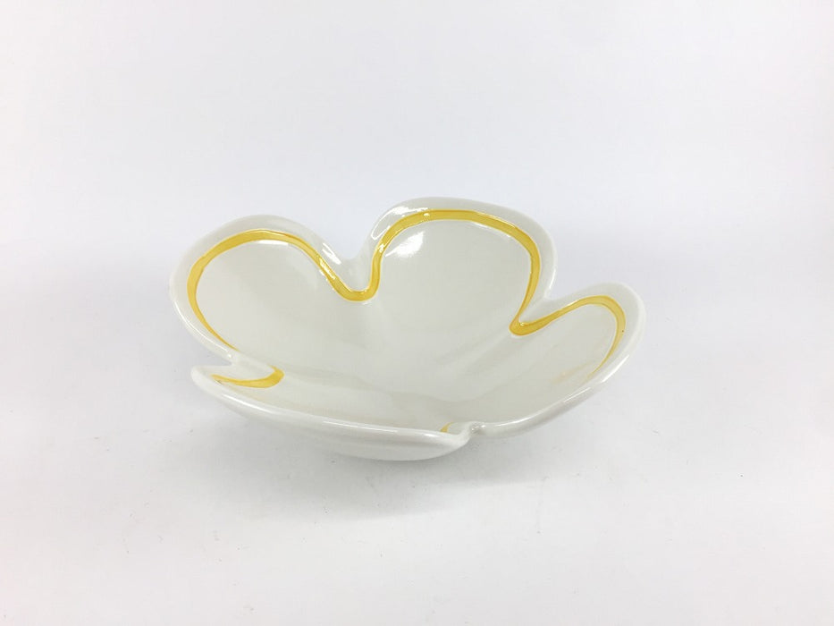 【SALE】内黄線　四ツ葉鉢　15cm　有田焼【訳あり】
